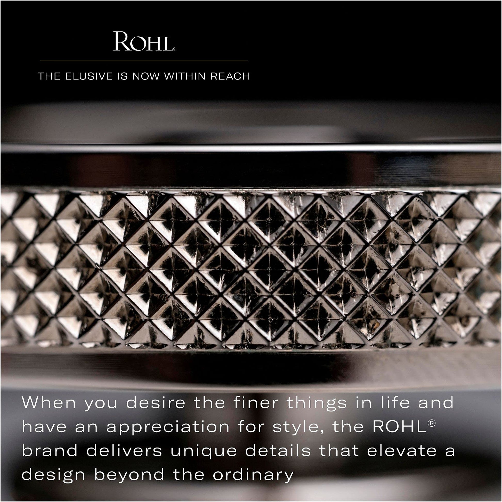 Antique gold towel bar with quilted diamond pattern texture on cylindrical body.