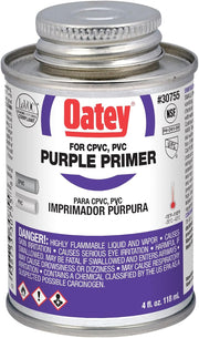 Oatey 30755 Purple Primer 4 Oz