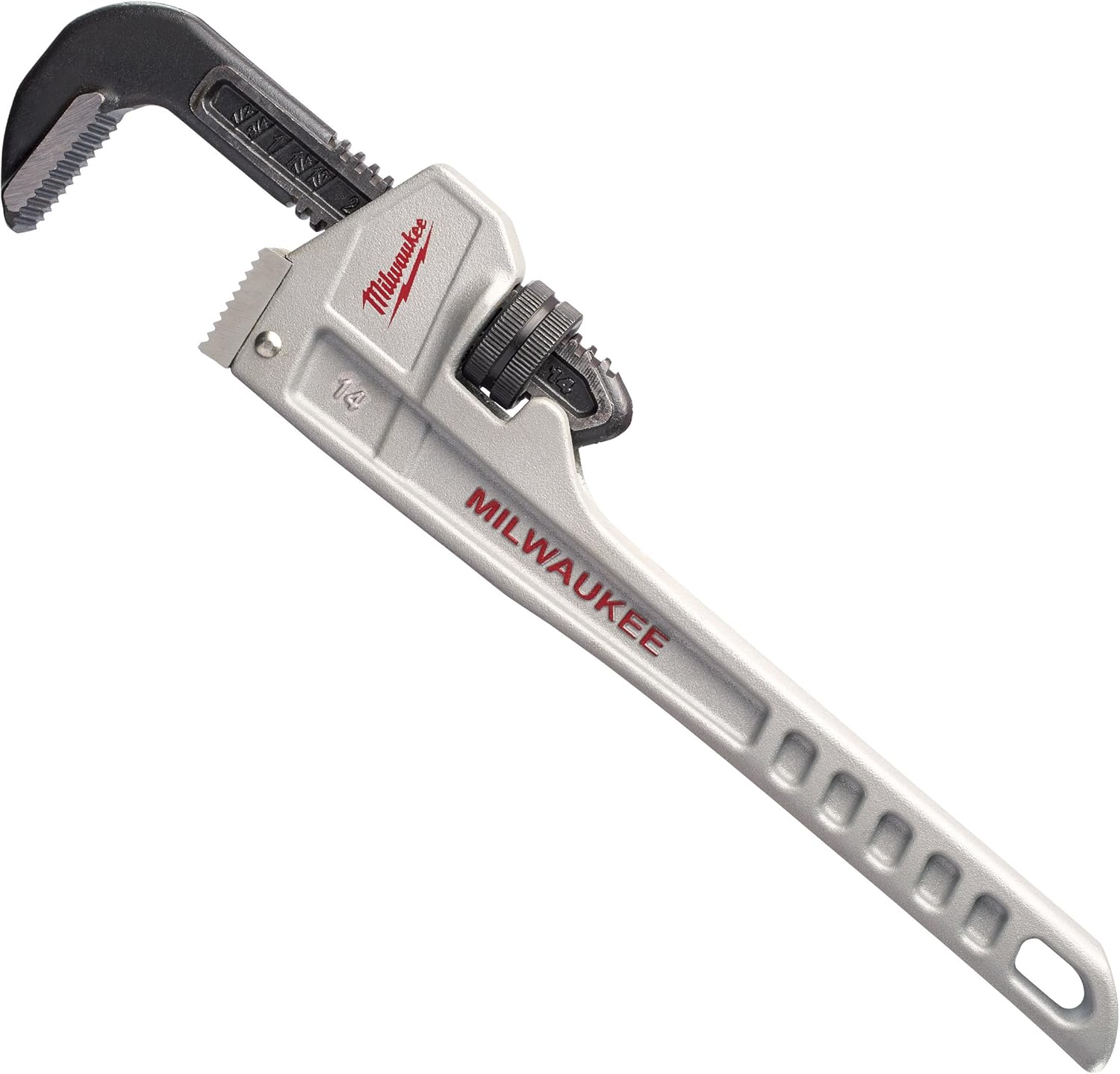 Milwaukee 14 inch Aluminum Self-Adjusting Pipe Wrench - 48-22-7414