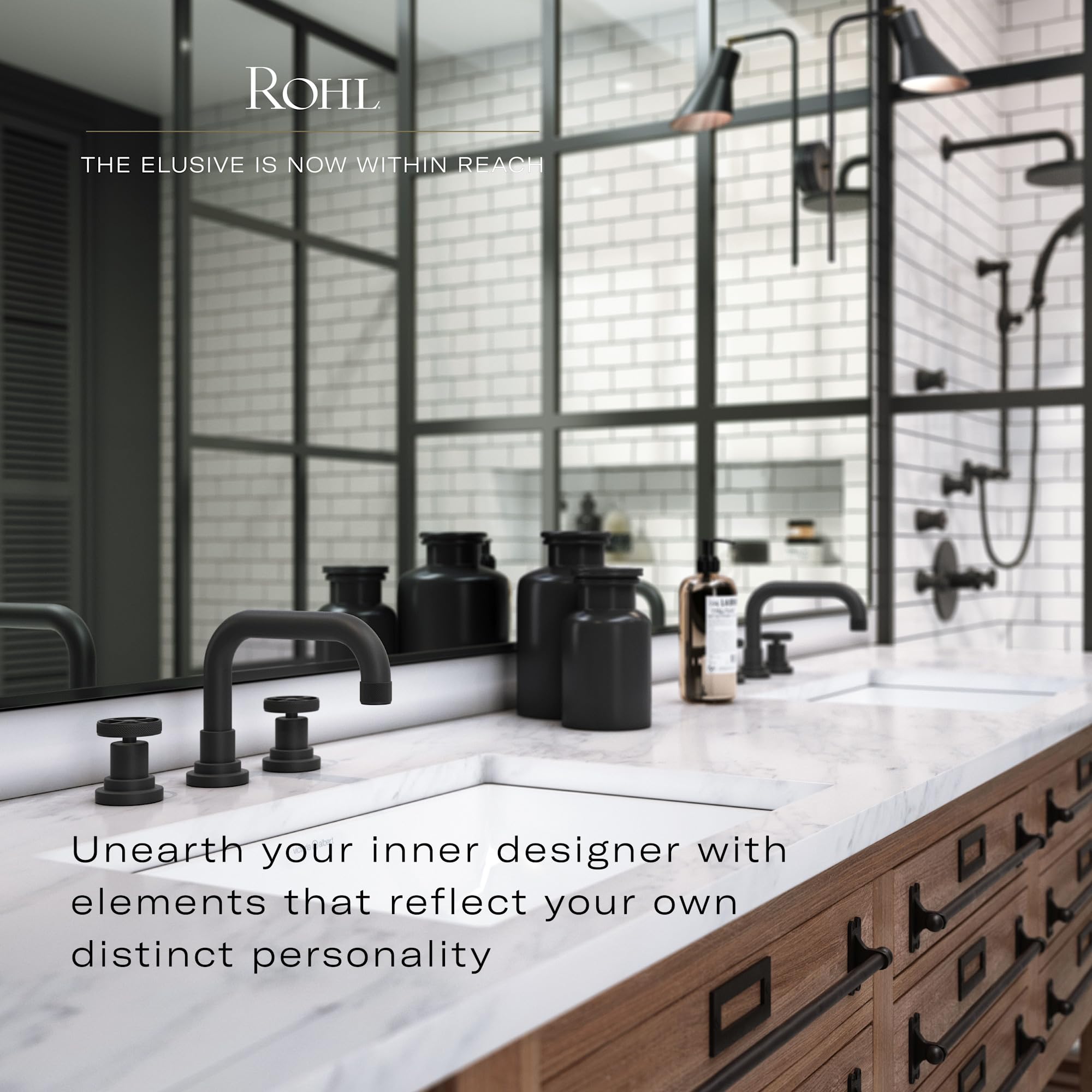 ROHL Single Function Hand Shower - Polished Chrome