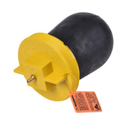 Oatey 6 in. Pneumatic Test Plug in Black and Yellow - 271758