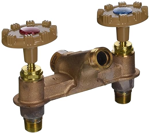 Woodford 122CP Freezeless Hot and Cold Wall Faucet Anti-Burst