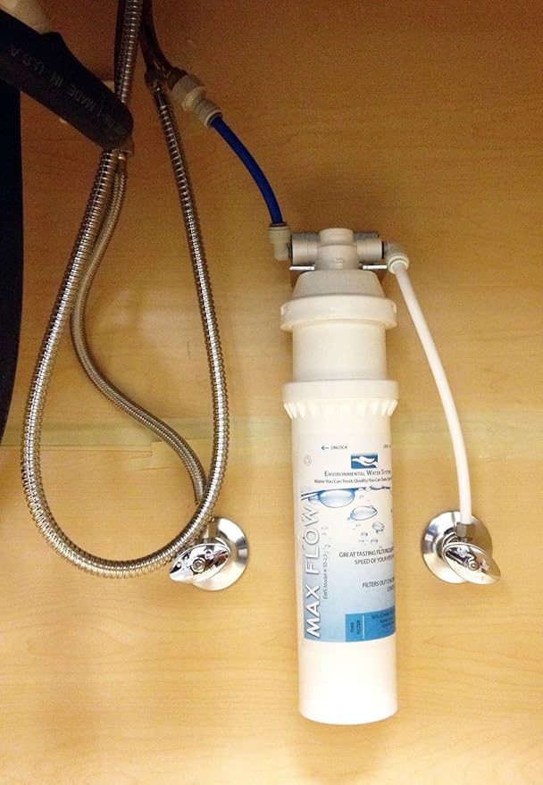 Environmental Water Systems Essential Max Flow Drinking Water Filtration System - SS-2.5