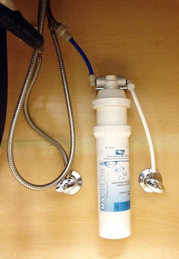 Environmental Water Systems Essential Max Flow Drinking Water Filtration System - SS-2.5