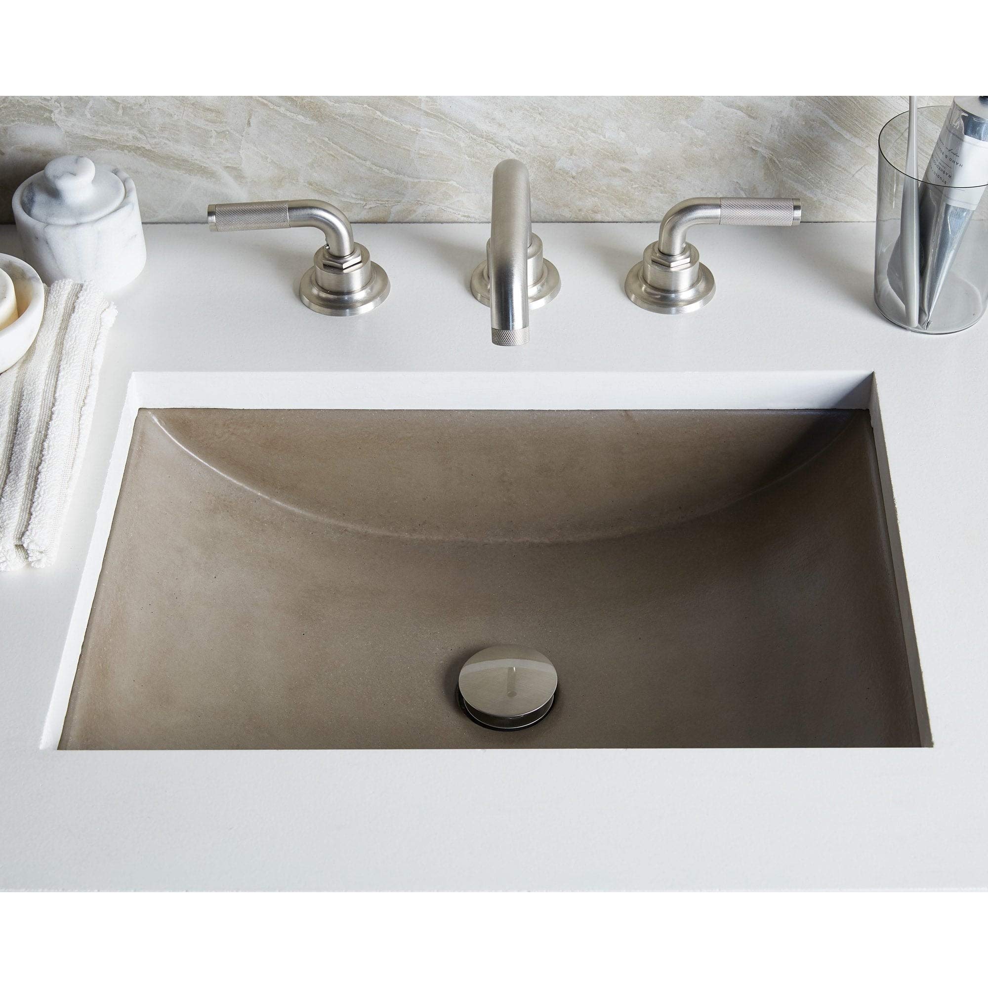 Native Trails NSL2014-P Cabrillo Bathroom Sink: Pearl