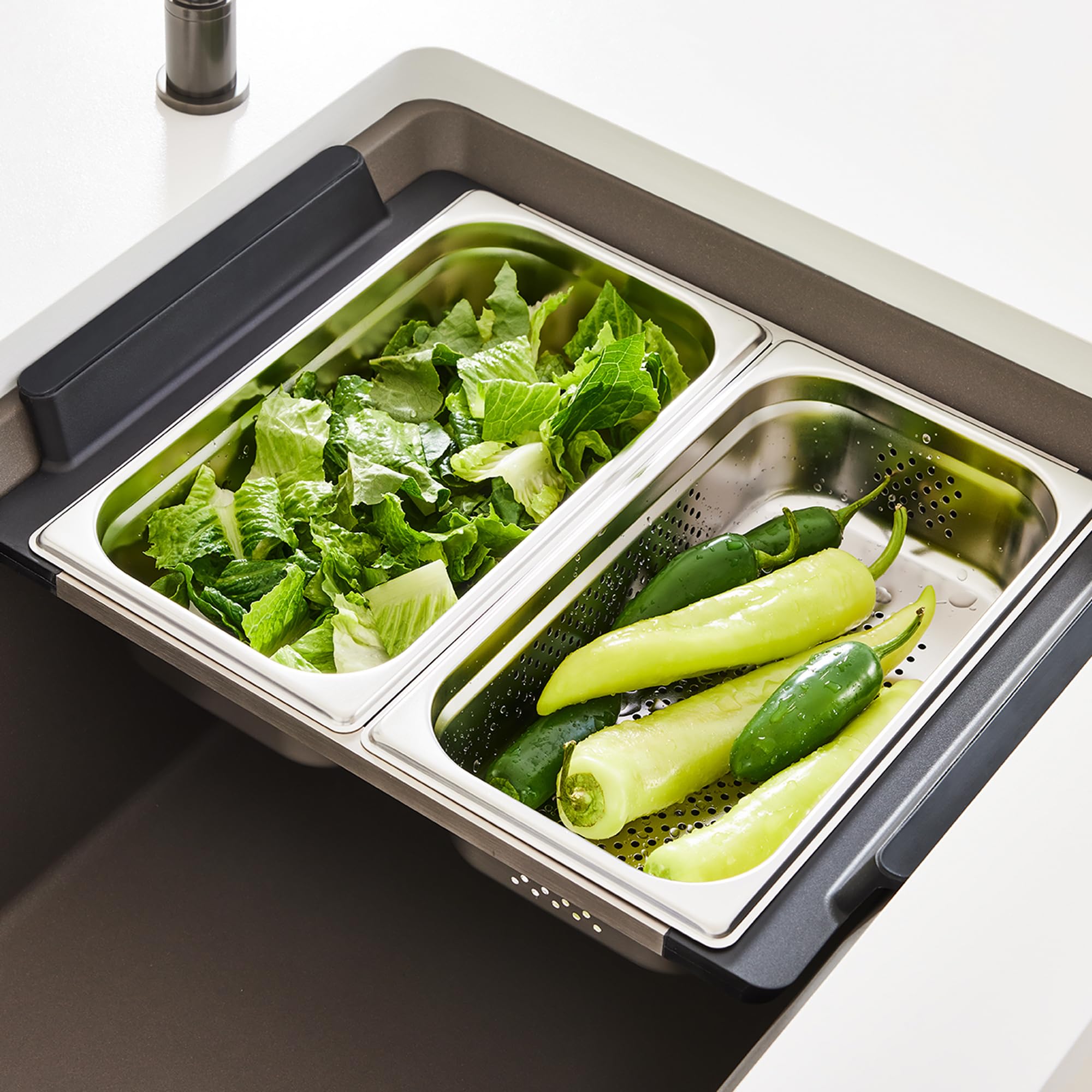 Blanco Inteos Small Sink Colander in Stainless Steel - 443340