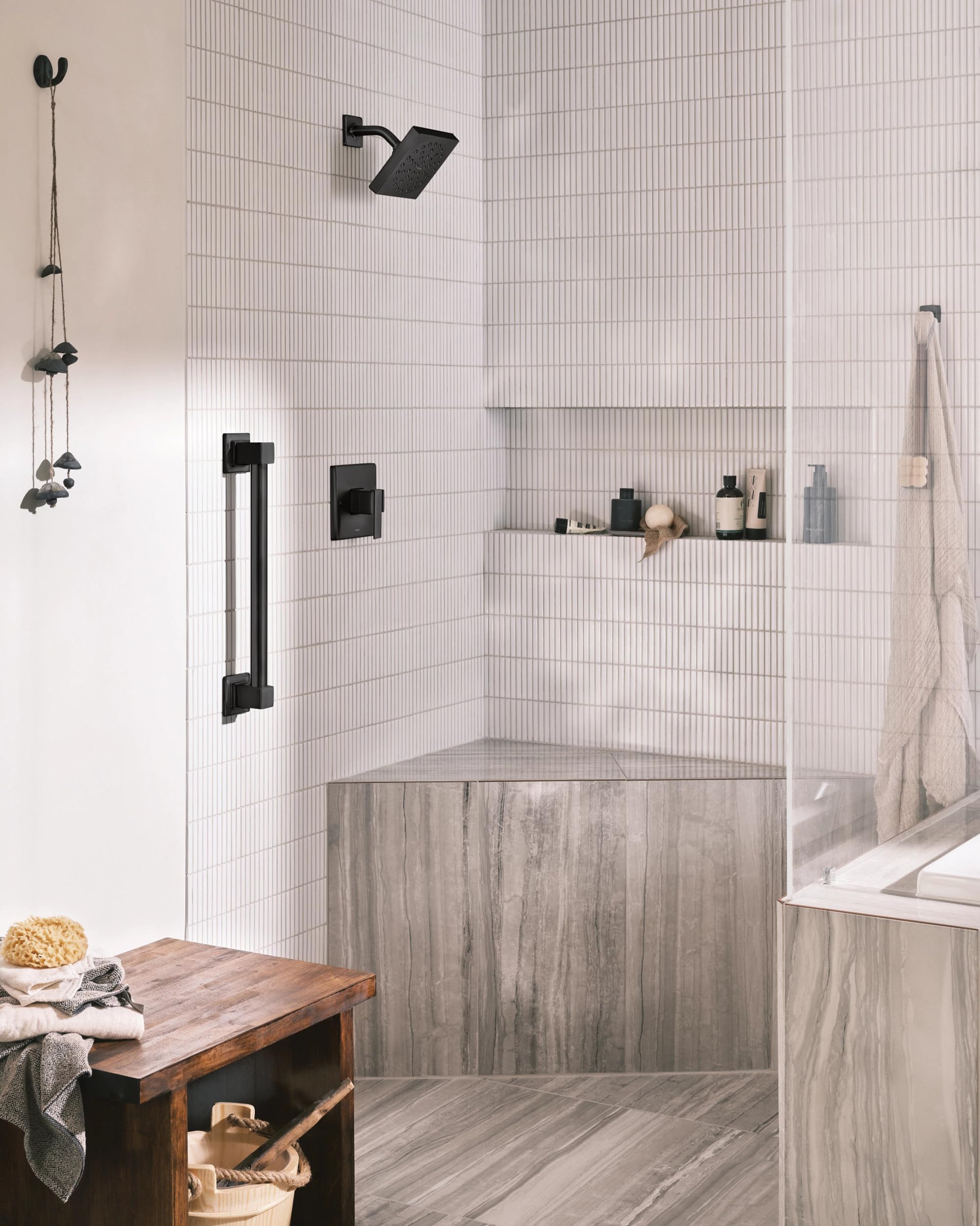 Moen Degree M CORE 2 Series 1 Handle Eco Performance Shower Trim Kit in Matte Black - UTS2712EPBL