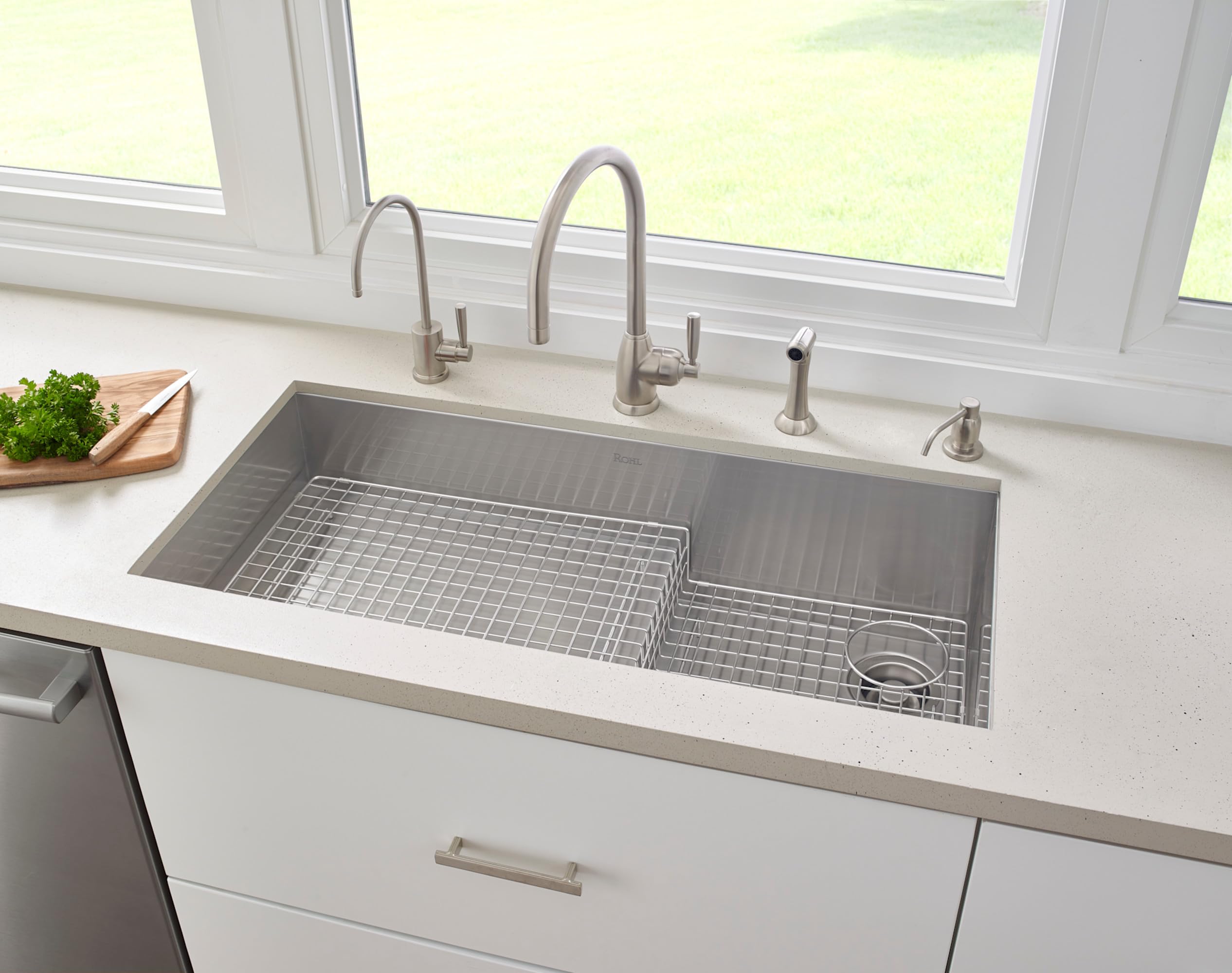 ROHL Garbage Disposal Stopper - Satin Nickel