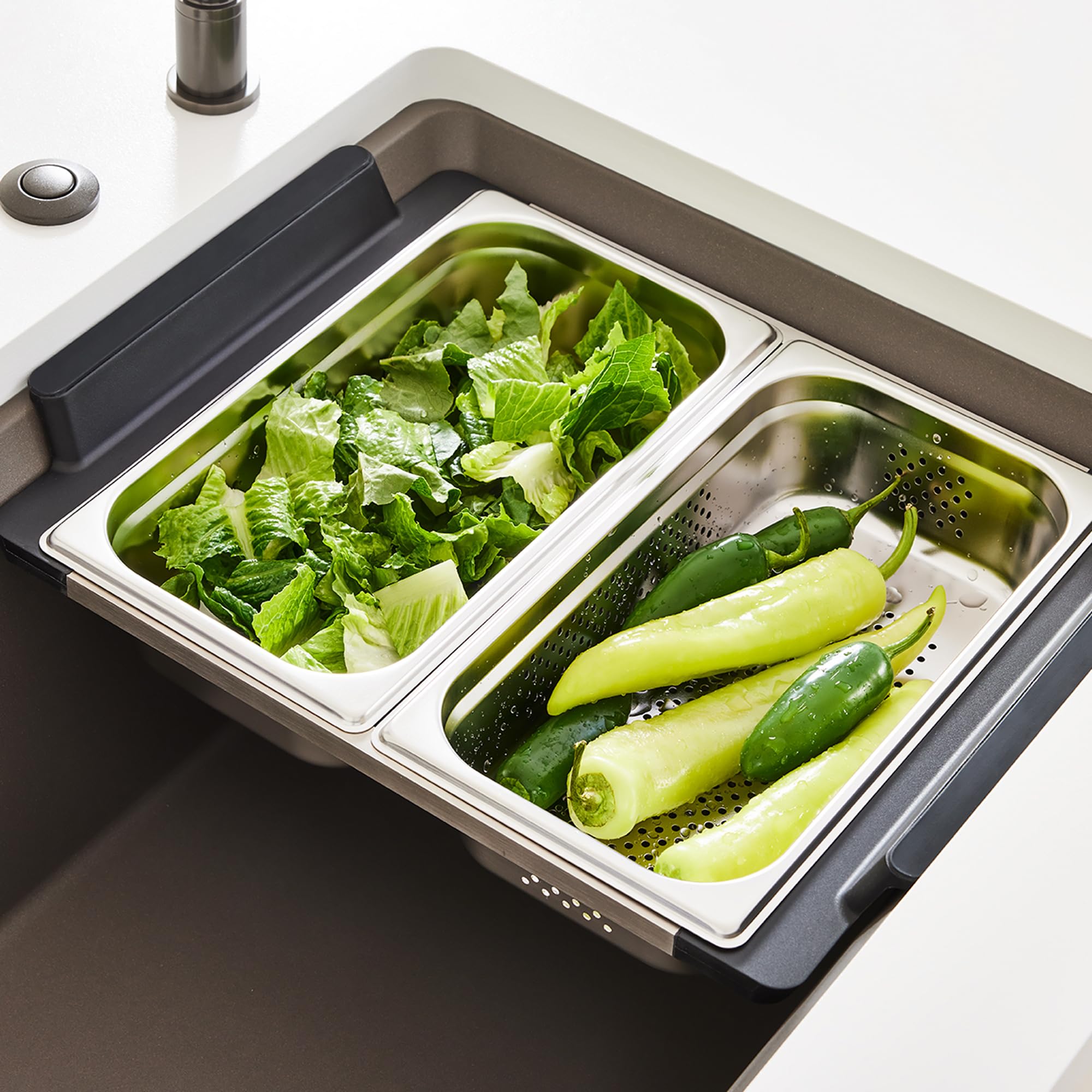 Blanco Inteos Small Sink Colander in Stainless Steel - 443340