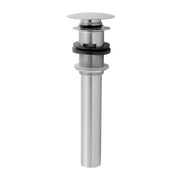 Jaclo Finger Touch Round Lavatory Drain with Overflow in Caramel Bronze - 828-CB