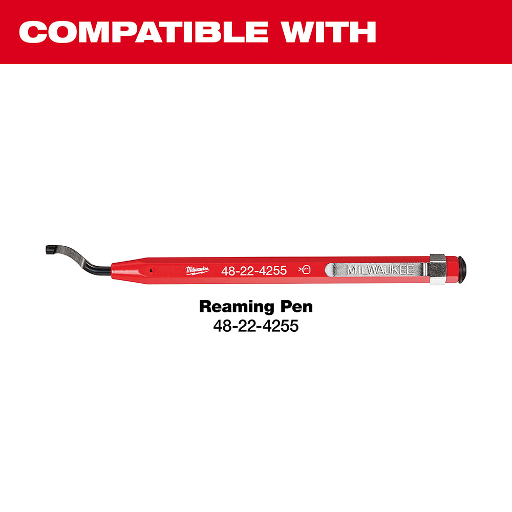 Milwaukee 48-22-4257 Replacement Reaming Tips 3 Pack Red