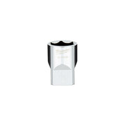 Milwaukee 1/2 in. drive 13/16 in. SAE 6-point socket with flat sides and black grip band.
