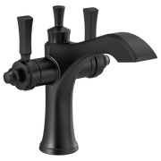 Delta Dorval Two Handle Single Hole Monoblock Bathroom Faucet with Lever Handles