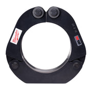 Black press ring with four gray button connectors and Milwaukee branding on the outer edges.