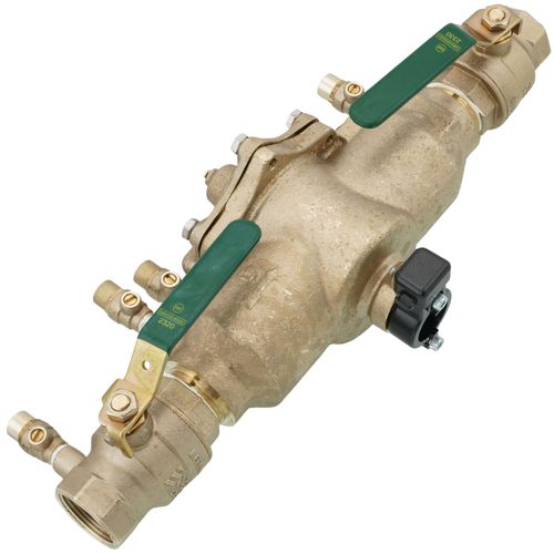 Watts 88004113 Lead Free RPZ Backflow Preventer 1-1/4 Inch Flood Sensor