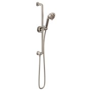 Brizo Litze Slide Bar Handshower with H2OKinetic Technology with Wheel