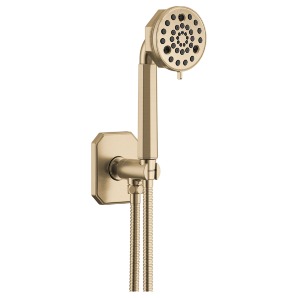 Brizo Beauclere Multi-Function Wall Mount Hand Shower in Luxe Gold - 88865-GL