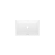 Victoria & Albert Kaldera Undermount Rectangular Bathroom Sink - Standard White