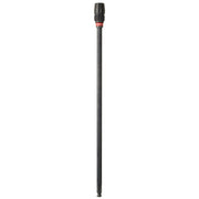 Milwaukee Quik-Lok holesaw extension with 7/16 inch shank and knurled connector, 18 inches long.