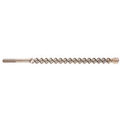 Milwaukee SDS-Max rotary hammer drill bit with spiral flutes and SDS-Max shank connection.