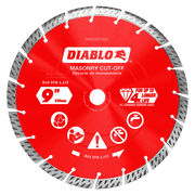 Diablo DMADST0900 9 in. Diamond Segmented Turbo Cut-Off Discs for Masonry
