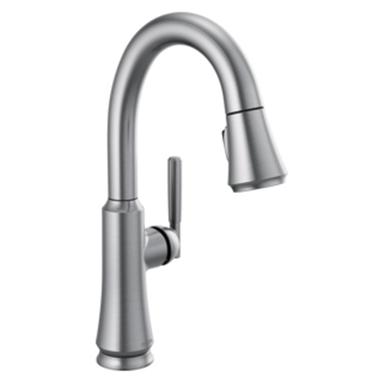 Delta Coranto Single Handle Pull Down Bar/Prep Faucet