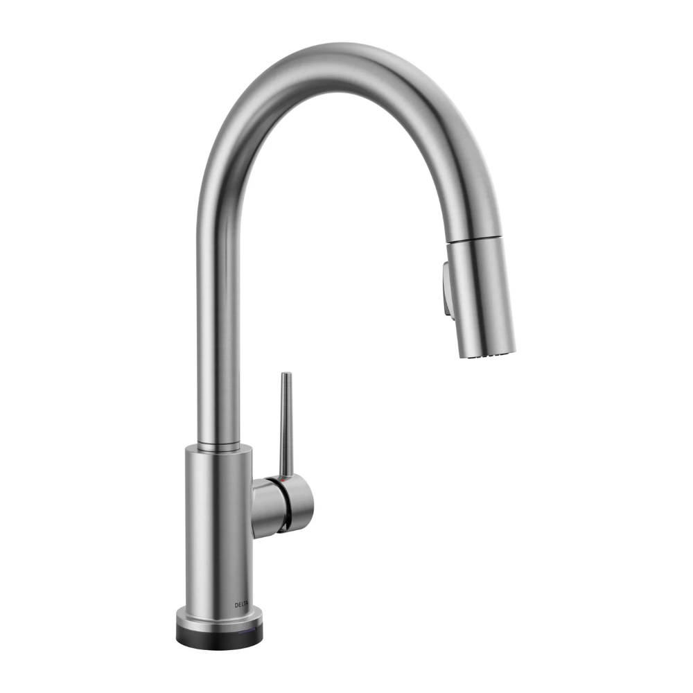 Delta Trinsic Single Handle Pull-Down Kitchen Faucet with Touch2O Technology