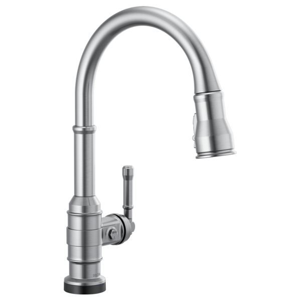 Delta Broderick Single Handle Pull-Down Kitchen Faucet with Touch2O Technology
