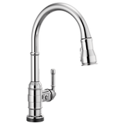 Delta Broderick Single Handle Pull-Down Kitchen Faucet with Touch2O Technology