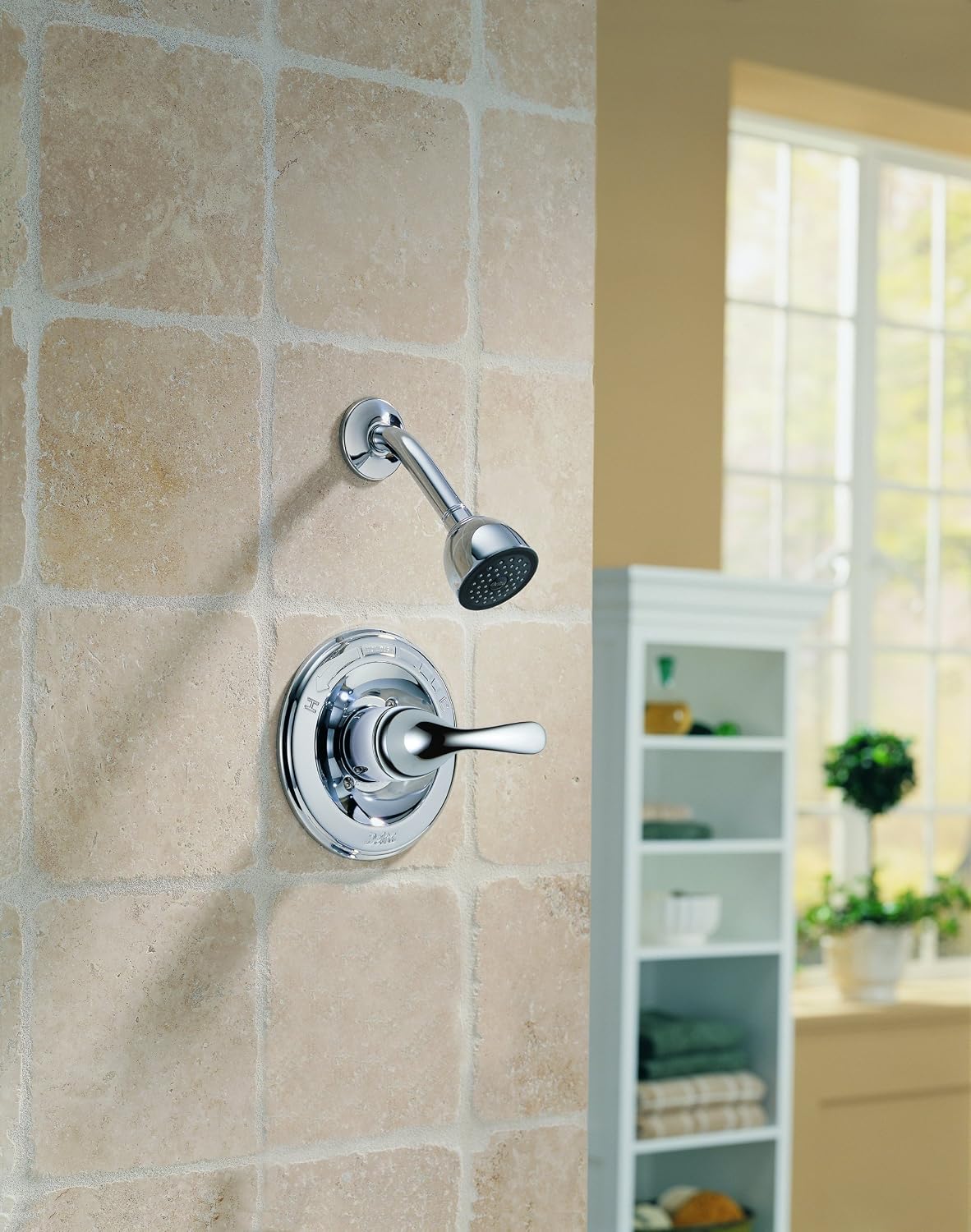 Delta T13220 Monitor 13 Series Shower Trim - Single Handle Lever: Chrome