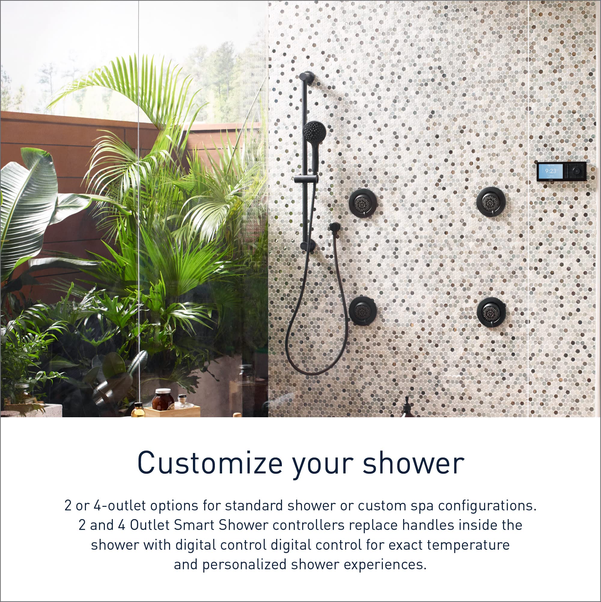 Moen Smart Shower 2-Outlet Digital Valve - S3102