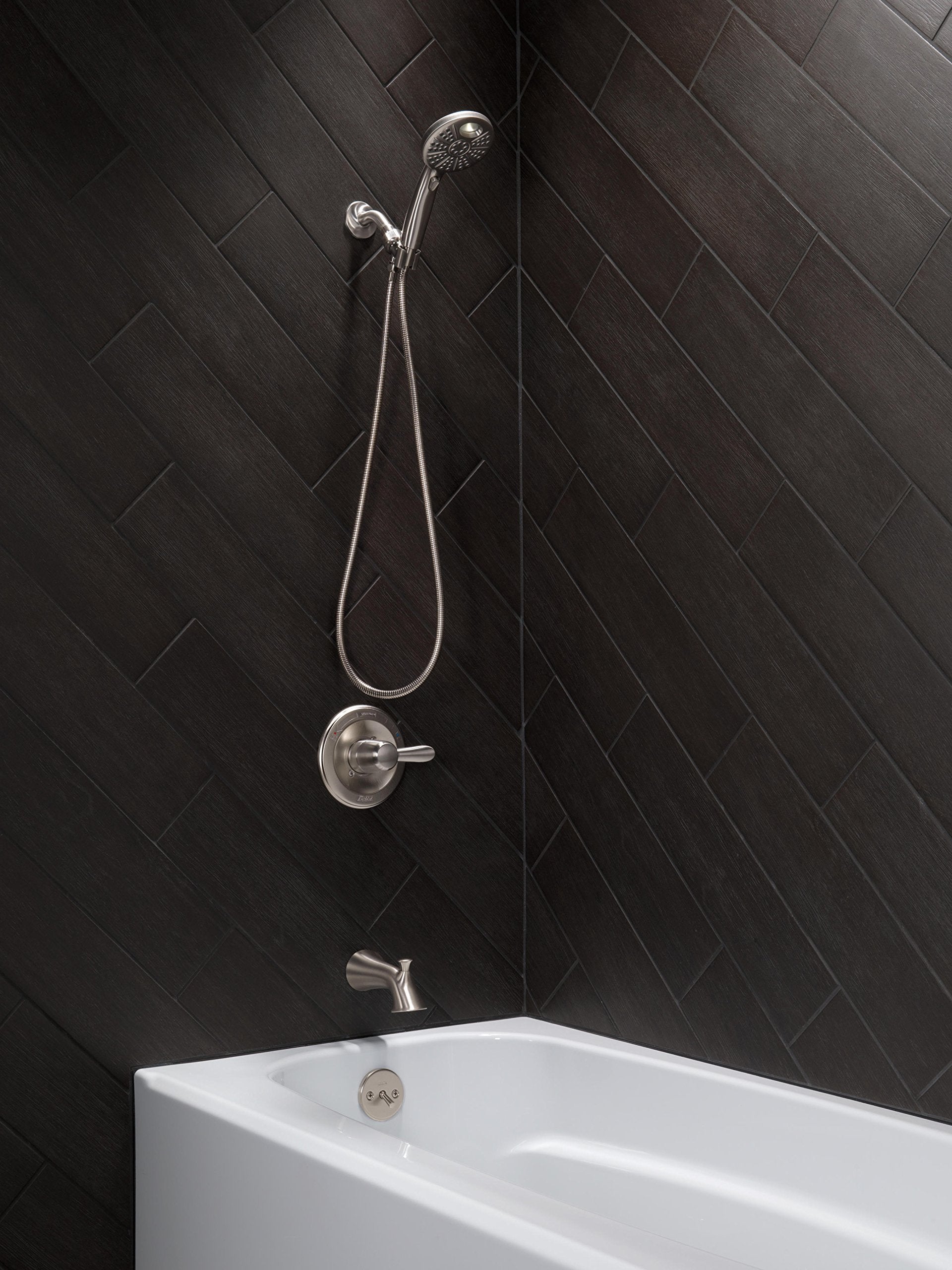 Delta Lahara RP51303SS Tub Spout - Pull-Up Diverter in Stainless Finish