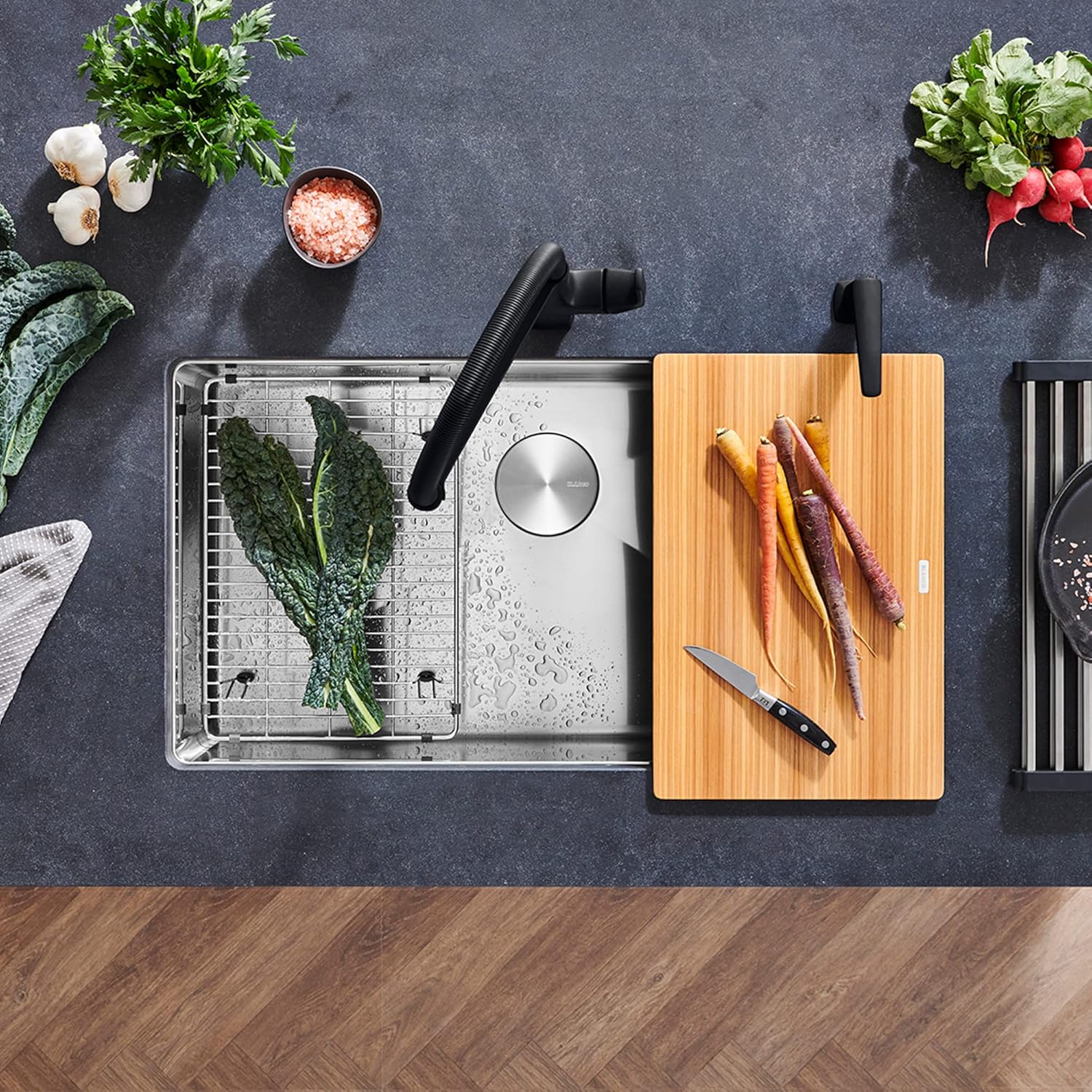 Blanco 443148: Quatrus R15 Super Single Bowl Sink