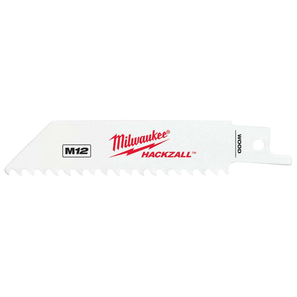 Milwaukee 49-00-5460 M12 HACKZALL Bi-Metal Blade-Wood 5PK