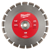Milwaukee 49-93-7240 14 in. Asphalt & Green Concrete Segmented
