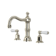 Rohl Edwardian Widespread Lavatory Faucet With Column Spout in Polished Nickel - U.3720L-PN-2