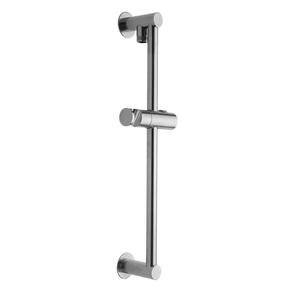 Jaclo 24" Contemporary Slim Wall Bar with Top Outlet Integral Water Supply in Matte Black - 9324-MBK