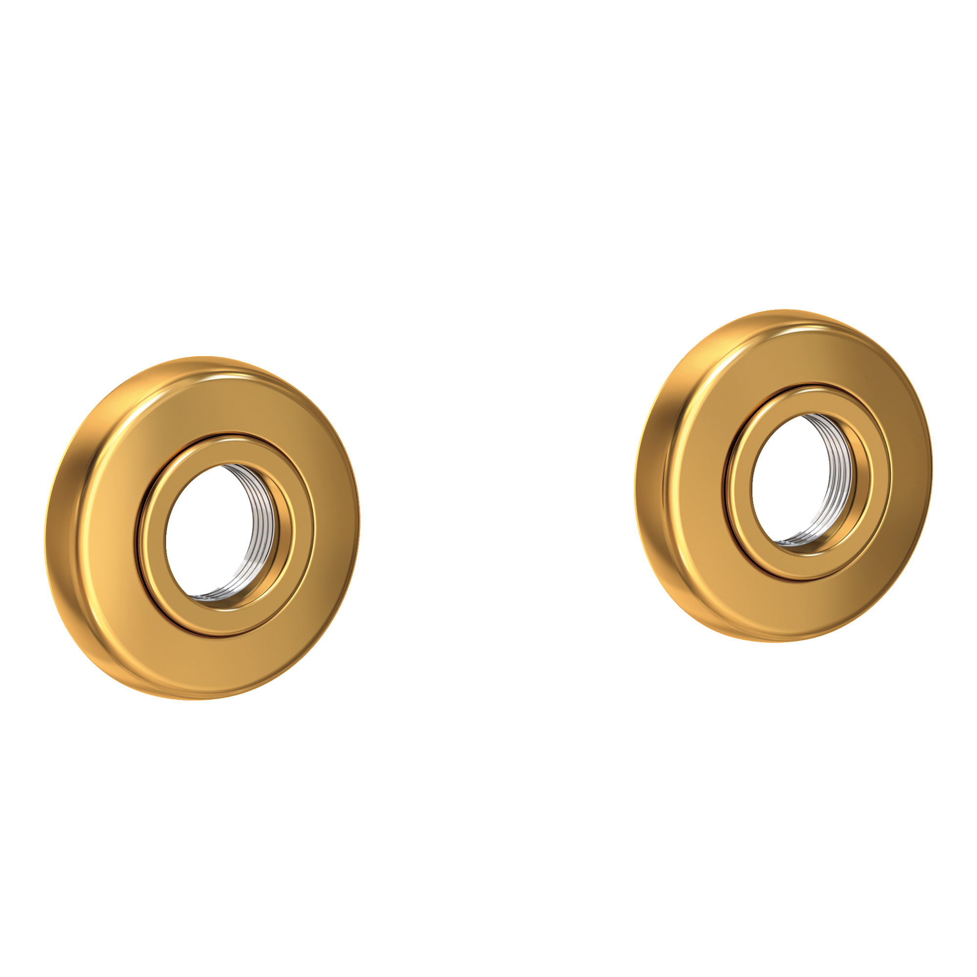 Newport Brass East Linear Round Decorative Rings & Mounting Kit for Grab Bars