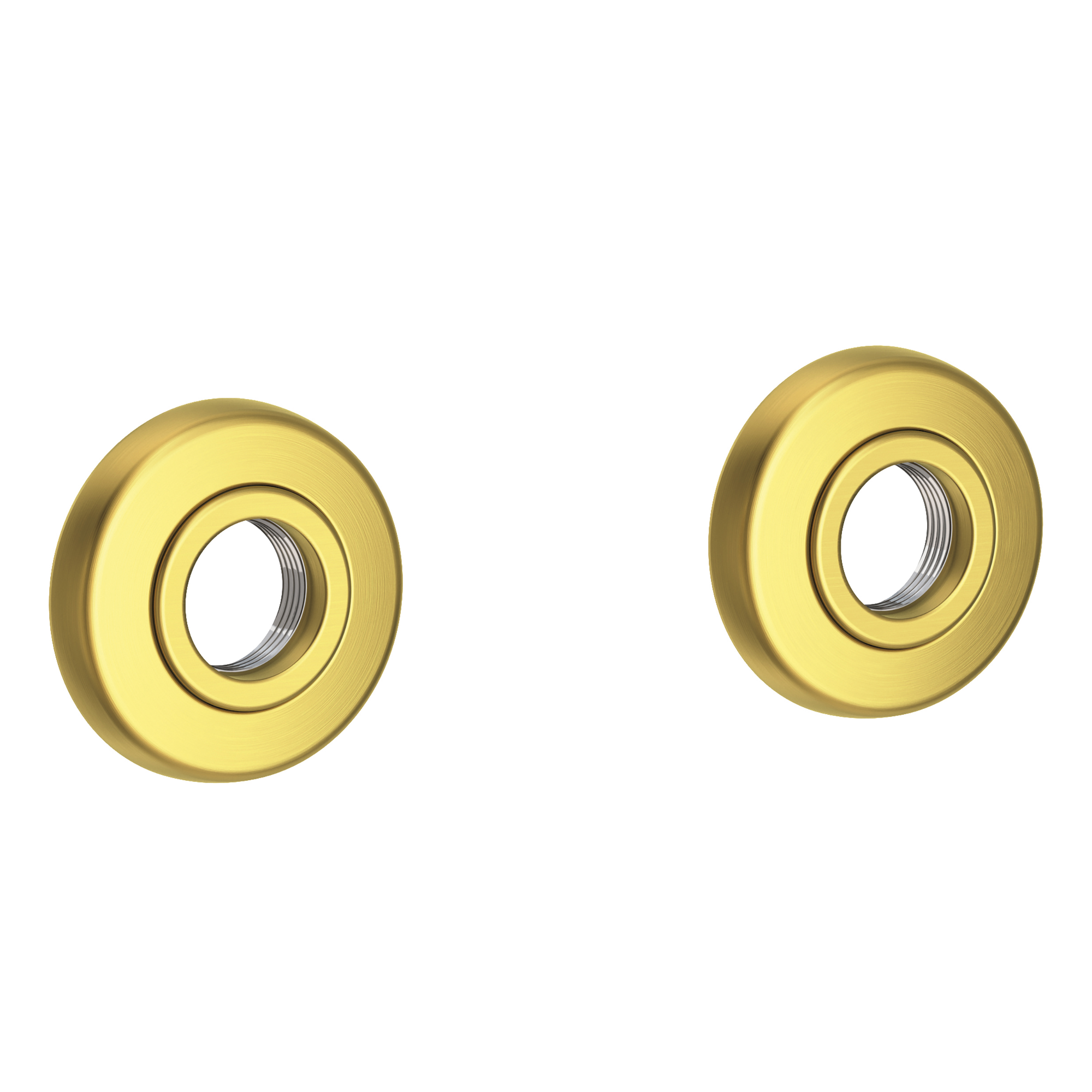 Newport Brass East Linear Round Decorative Rings & Mounting Kit for Grab Bars