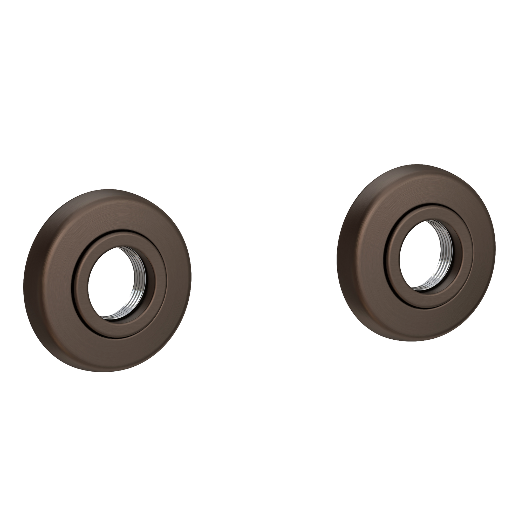 Newport Brass East Linear Round Decorative Rings & Mounting Kit for Grab Bars