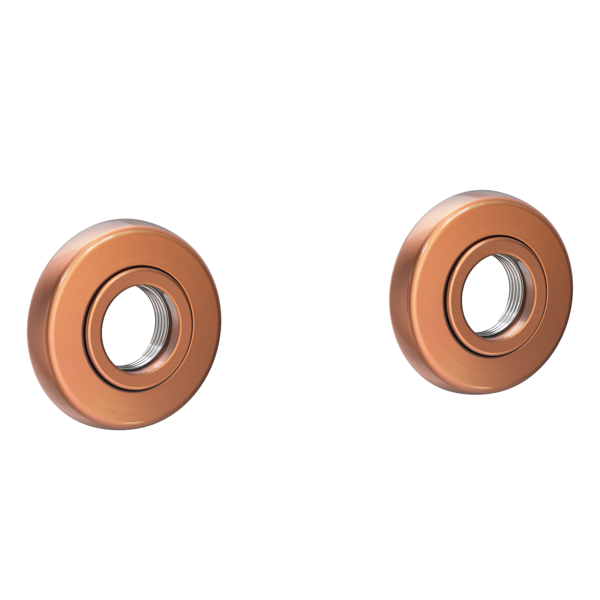 Newport Brass East Linear Round Decorative Rings & Mounting Kit for Grab Bars