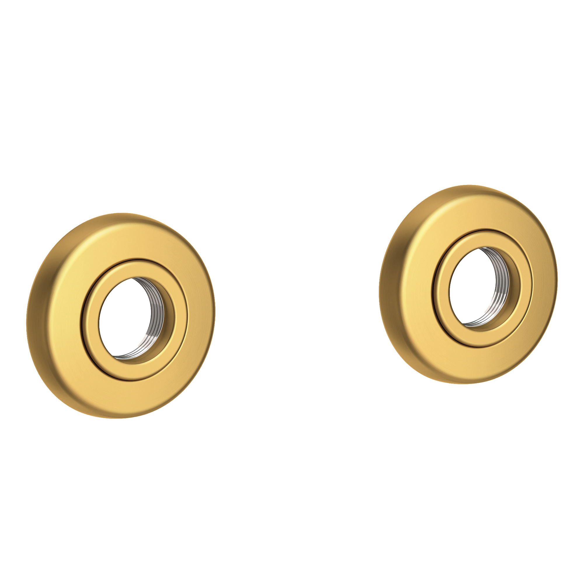 Newport Brass East Linear Round Decorative Rings & Mounting Kit for Grab Bars