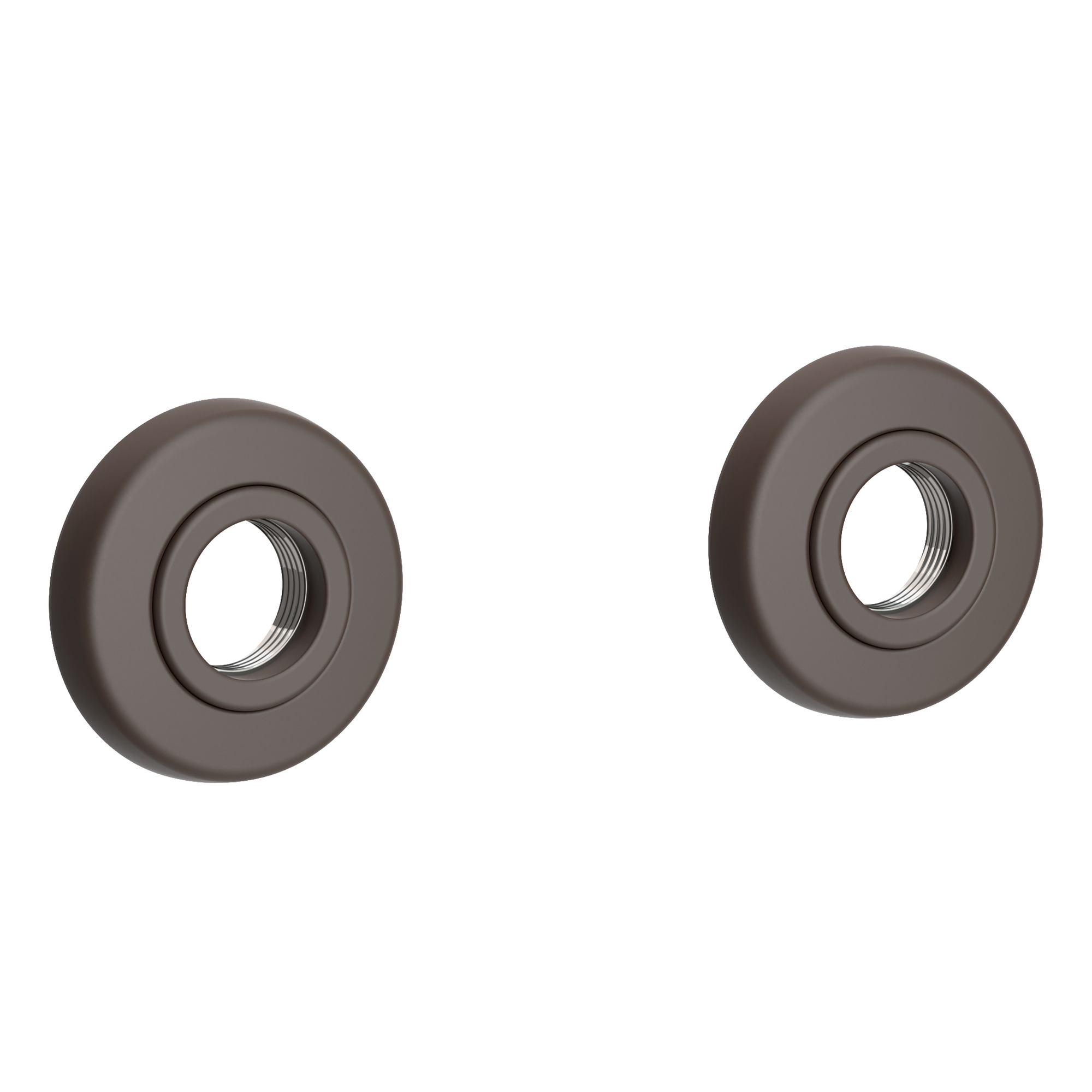 Newport Brass East Linear Round Decorative Rings & Mounting Kit for Grab Bars