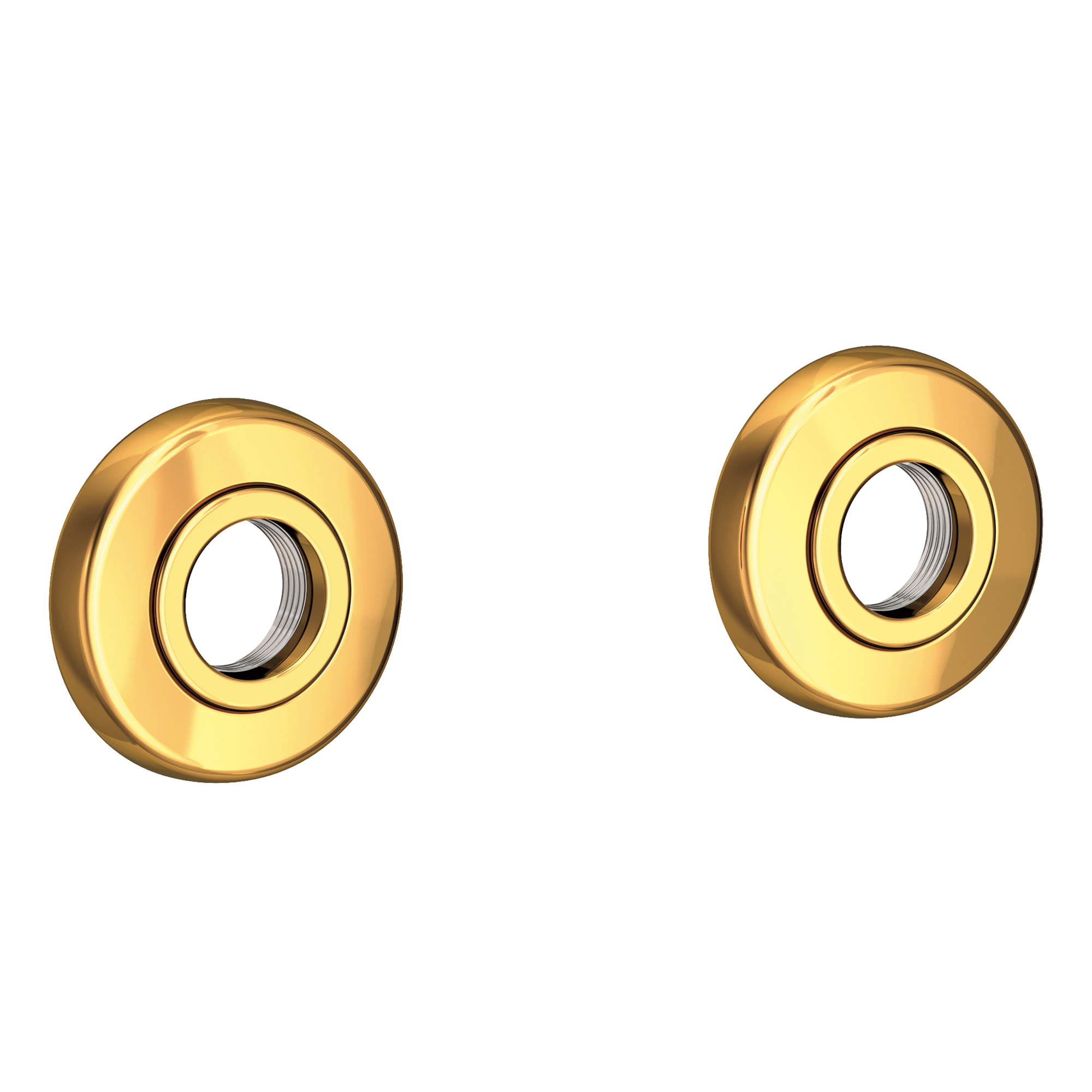 Newport Brass East Linear Round Decorative Rings & Mounting Kit for Grab Bars