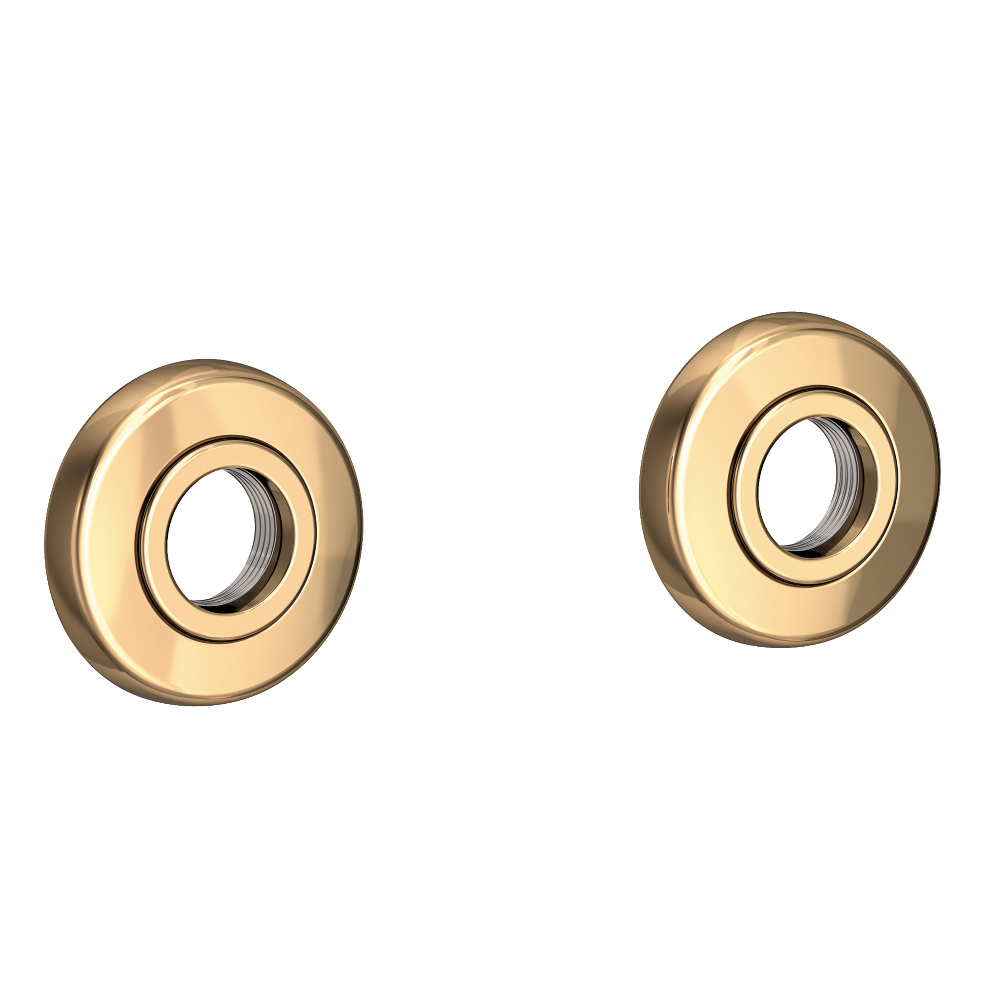 Newport Brass East Linear Round Decorative Rings & Mounting Kit for Grab Bars