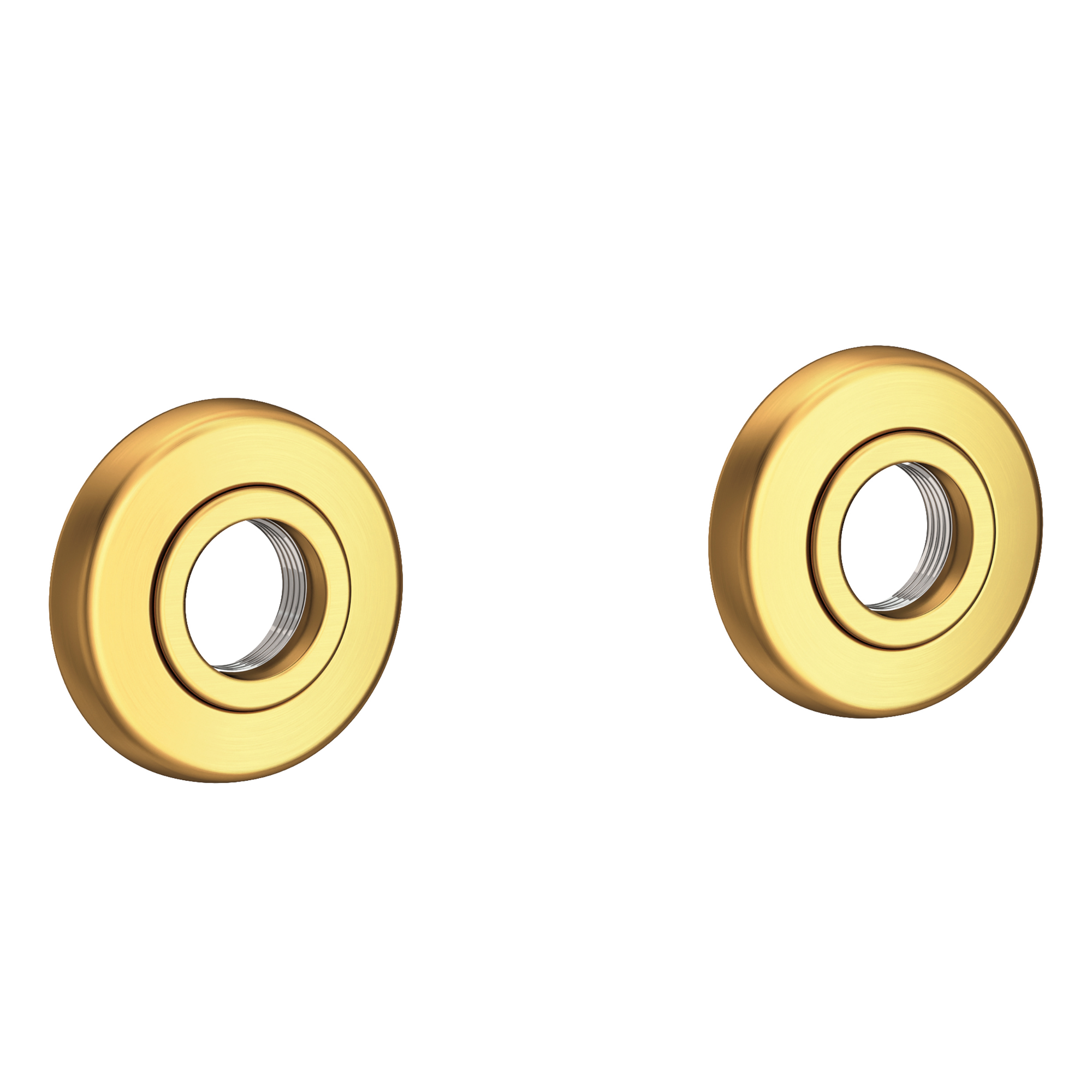 Newport Brass East Linear Round Decorative Rings & Mounting Kit for Grab Bars