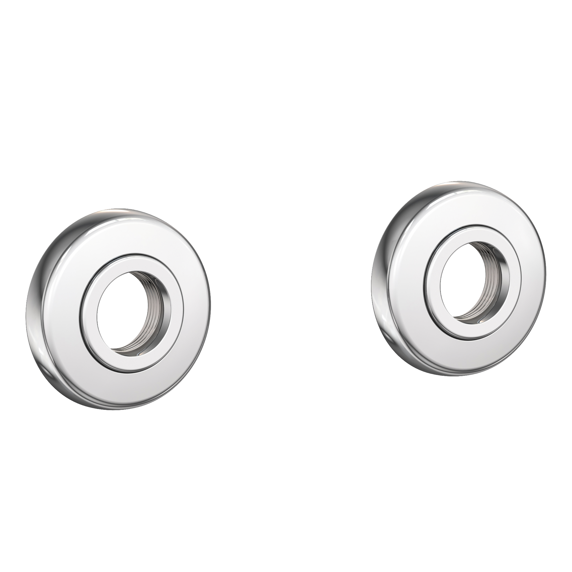 Newport Brass East Linear Round Decorative Rings & Mounting Kit for Grab Bars