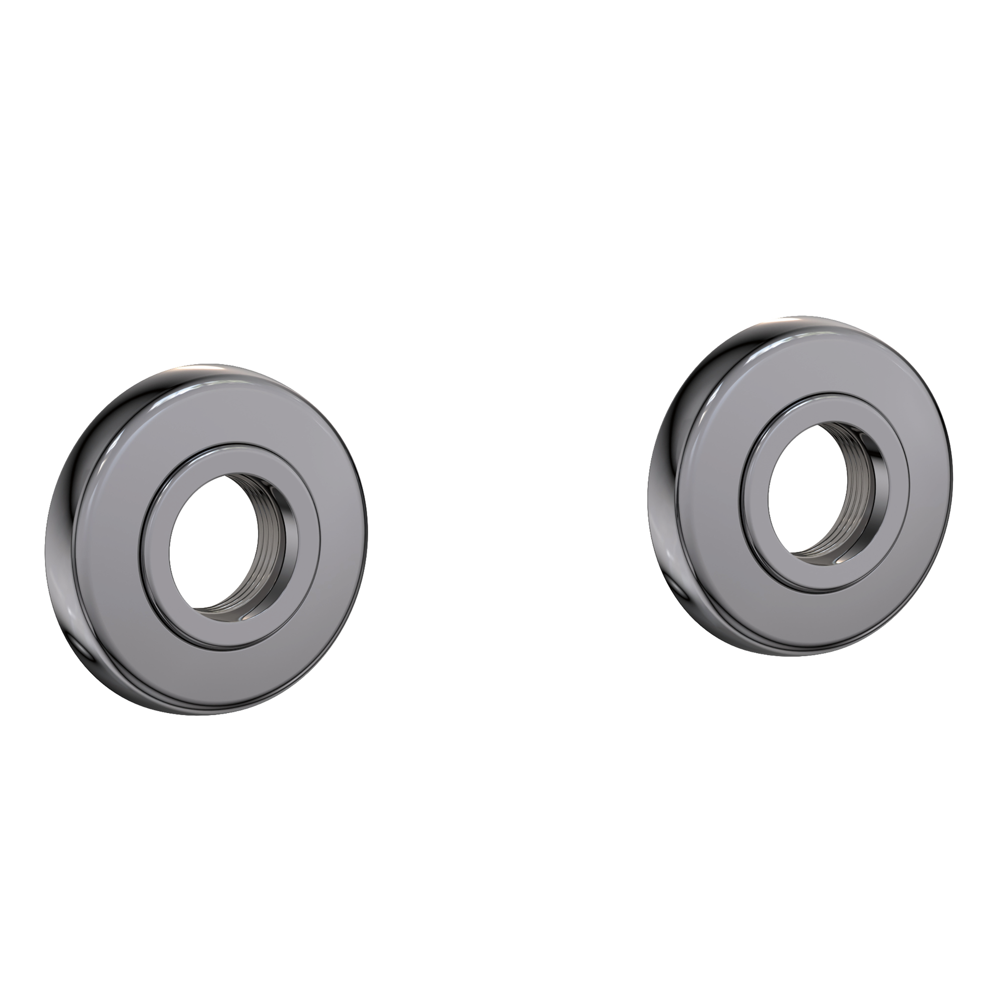 Newport Brass East Linear Round Decorative Rings & Mounting Kit for Grab Bars