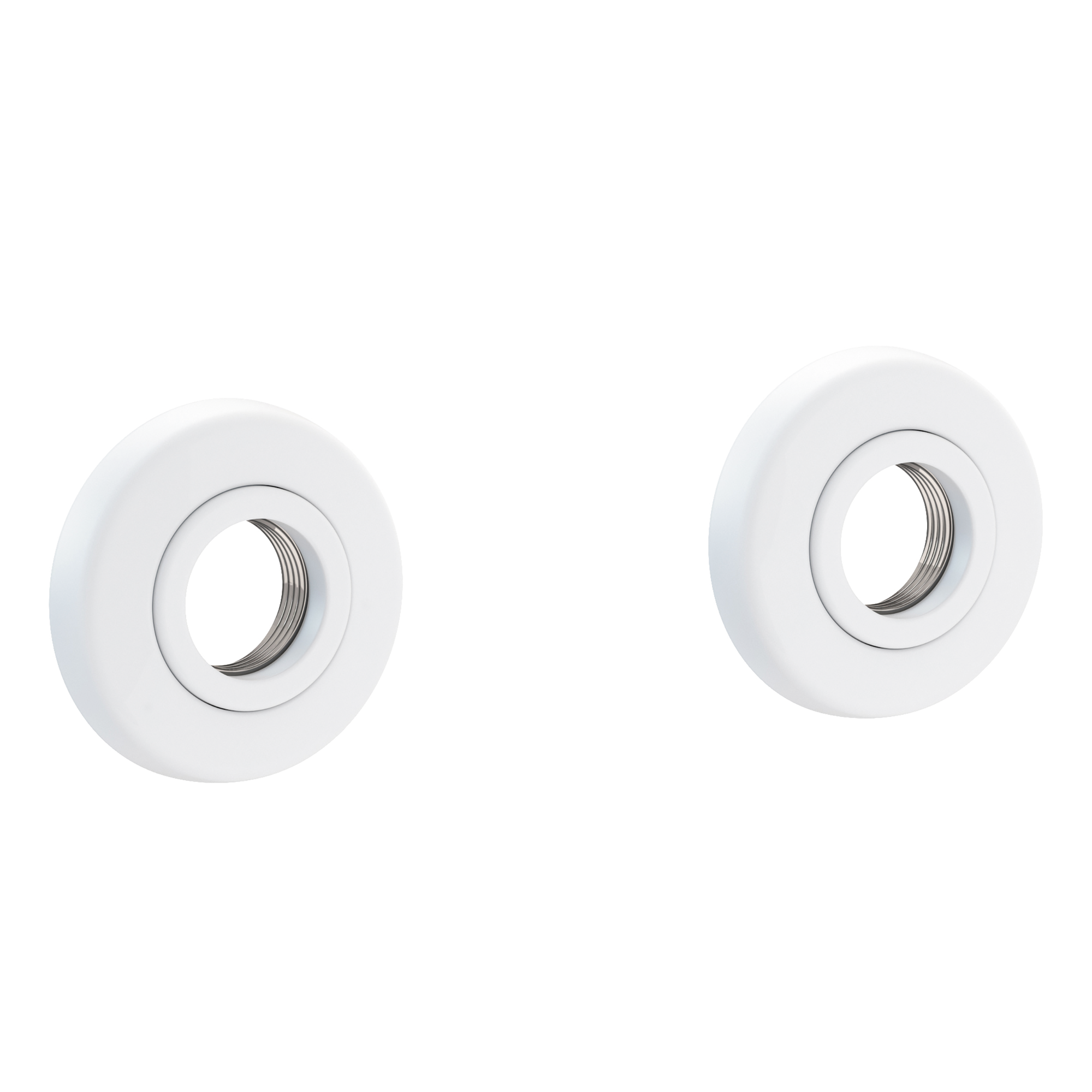 Newport Brass East Linear Round Decorative Rings & Mounting Kit for Grab Bars