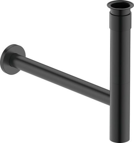 Duravit P-Trap for Bathroom Sink - Matte Black